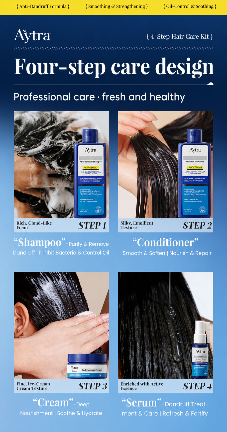 Aytra 4-Step Scalp Care Kit